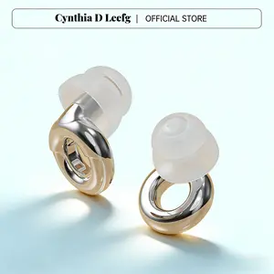 Comfort-Fit Noise Reduction Ear Plugs，3D Ergonomic Sleep Earplugs，1 Pair + Carry Case，3 Replacement Pads | Ideal for Sleep, Work & Travel