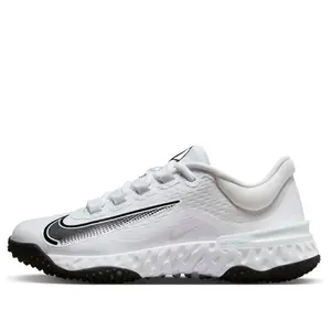 (WMNS) Nike Alpha Huarache Elite 4 Turf 'White Black' FD2746-100