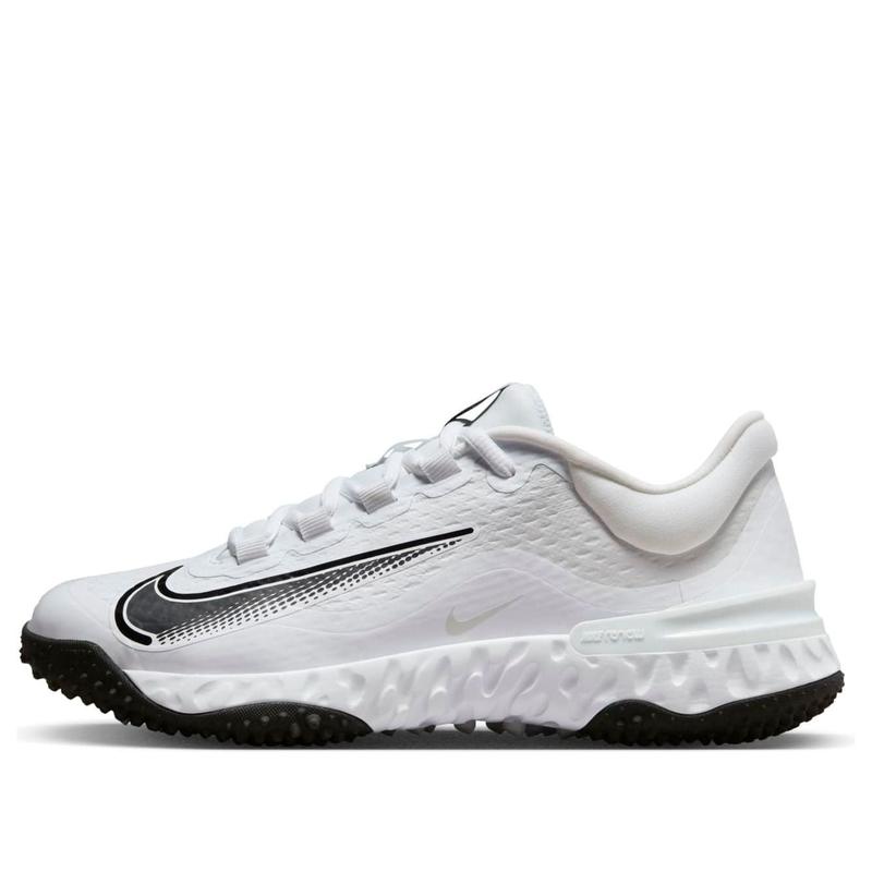 (WMNS) Nike Alpha Huarache Elite 4 Turf 'White Black' FD2746-100