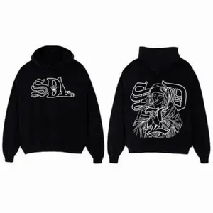 SDL Black Hoodie For Men And Women Unisex Pullover Sweatshirt Ideal For SDL Fans And Merch Collectors Stylish Casual Long Sleeve Tops