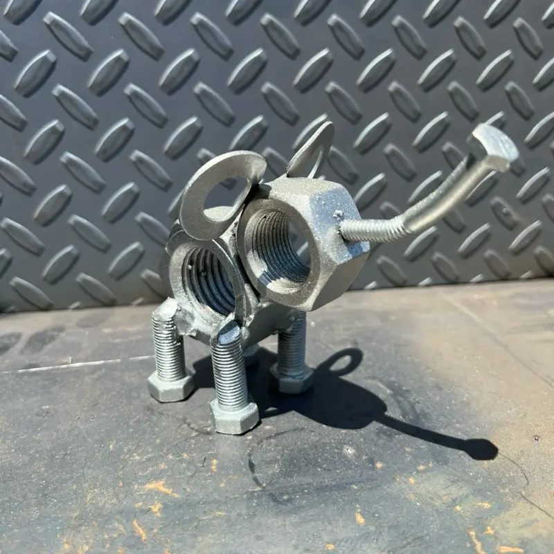 WELDAPHANT - steel welded elephant - gift - desk ornament