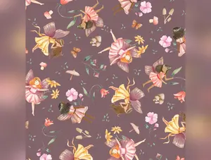 Petal Pixies | Fairyland - Sugarplum by Whistler Studios for Windham Fabrics | 54275-2