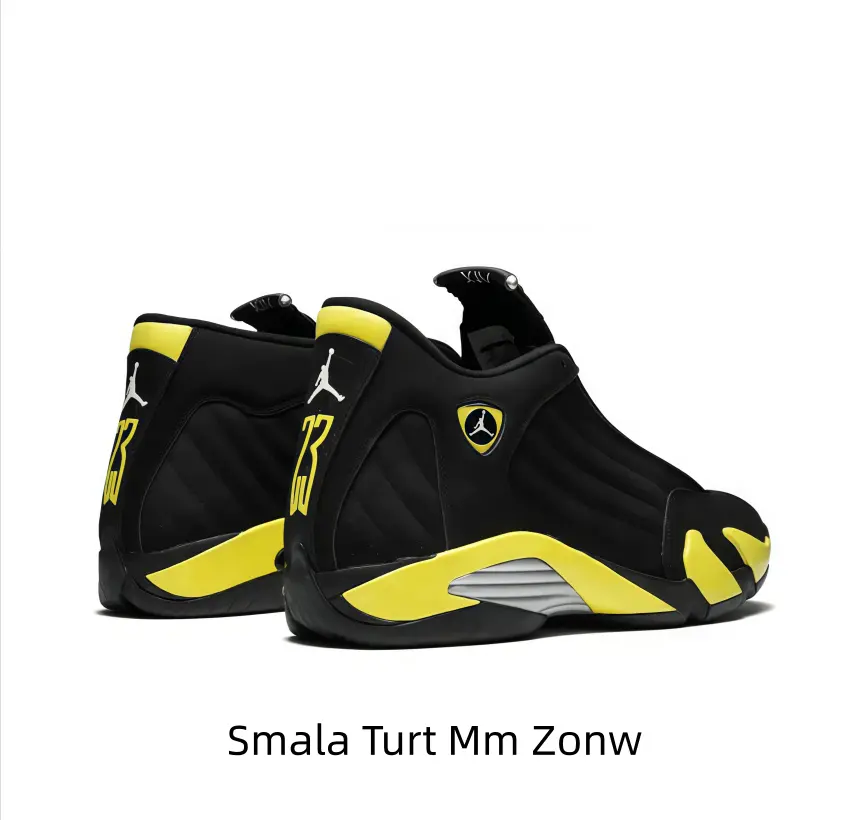 Dynamic Racing-Inspired Black Retro Low Top Sneakers Sleek matte black shell Striking vibrant yellow color blocking accent Emblem-style side badge Aerodynamic streamlined shoe shape Motorsport sneaker collector streetwear daily footwear ： ，
