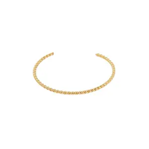 Thin Twisted Bangle Bracelet