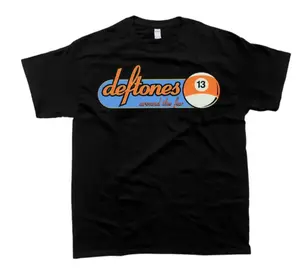 VTG 1998 Deftones Around the Fur 13 Ball Tour T-Shirt, Classic For Men And Women