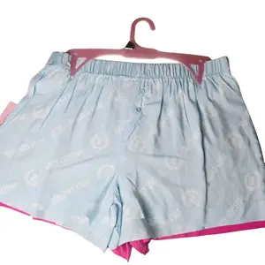 Juicy Couture Women's Sleepwear Pajama Shorts Set/2. 100% Rayon. Elastic Waist. Multicolor, logo.