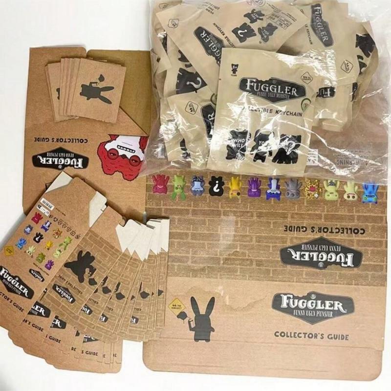 Fuggler Teeth Monster Handheld Toy, Funny Ugly Monster Creative Display Piece, Unique Odd Creature Model, Fun Collectible Figurine