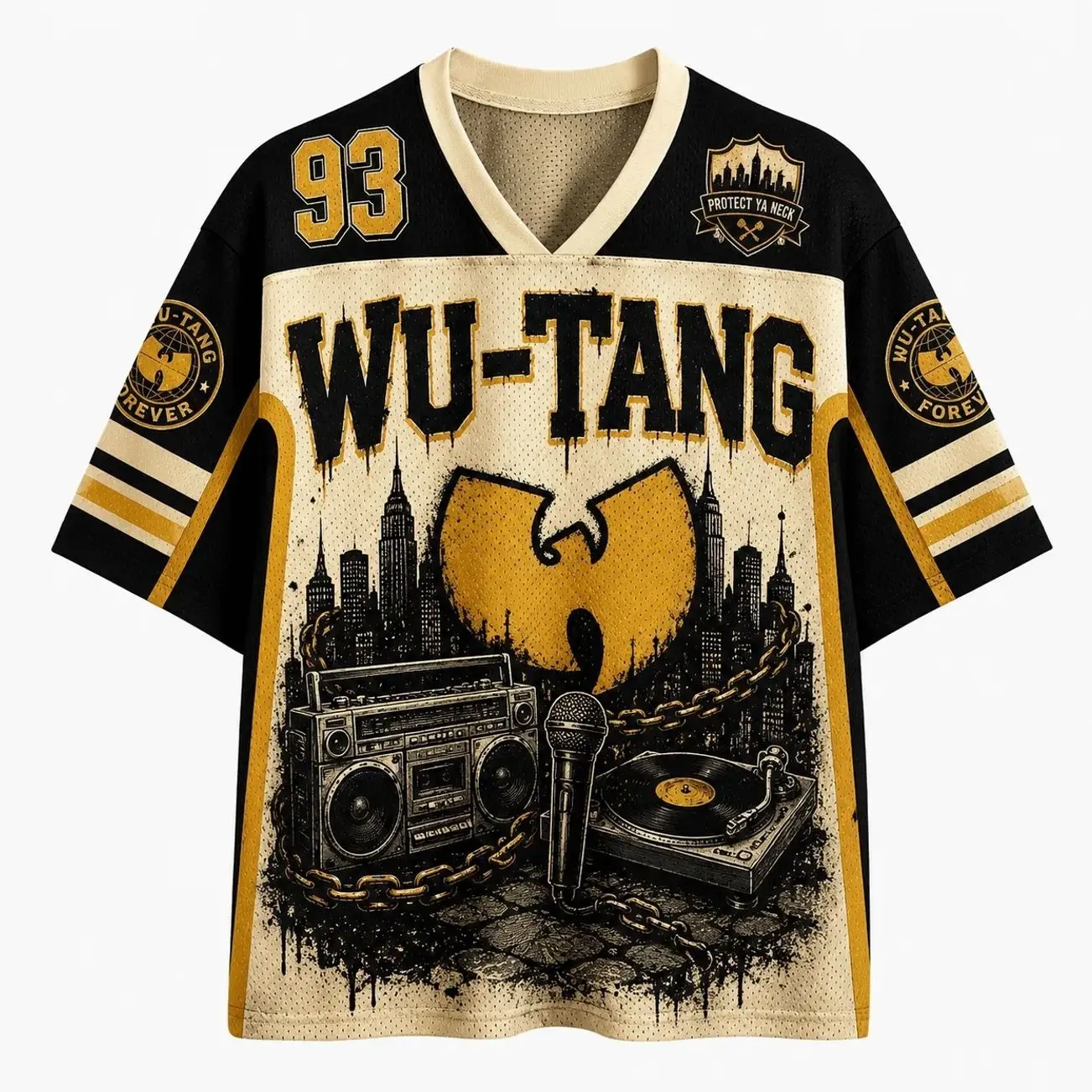 Wu-Tang Clan Band Jersey Shirts N5W
