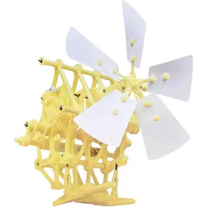 DIY Wind Power Strandbeest Model Robot for Educational Play