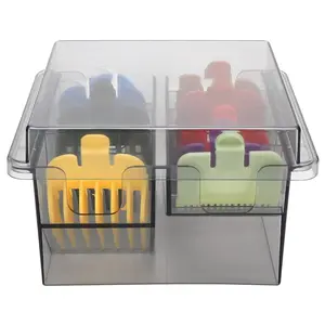 Lightweight Plastic Storage Case to Prevent Loss and Damage of Clipper Combs