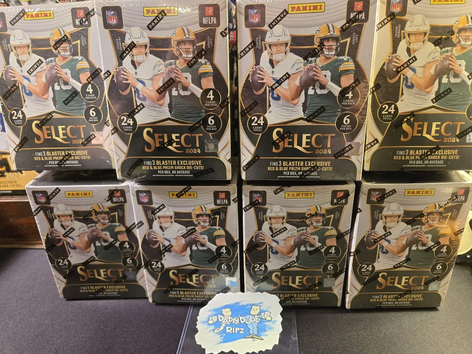 PYT Break- 8 total boxes- (8) 2024 Panini Select blaster box- Football