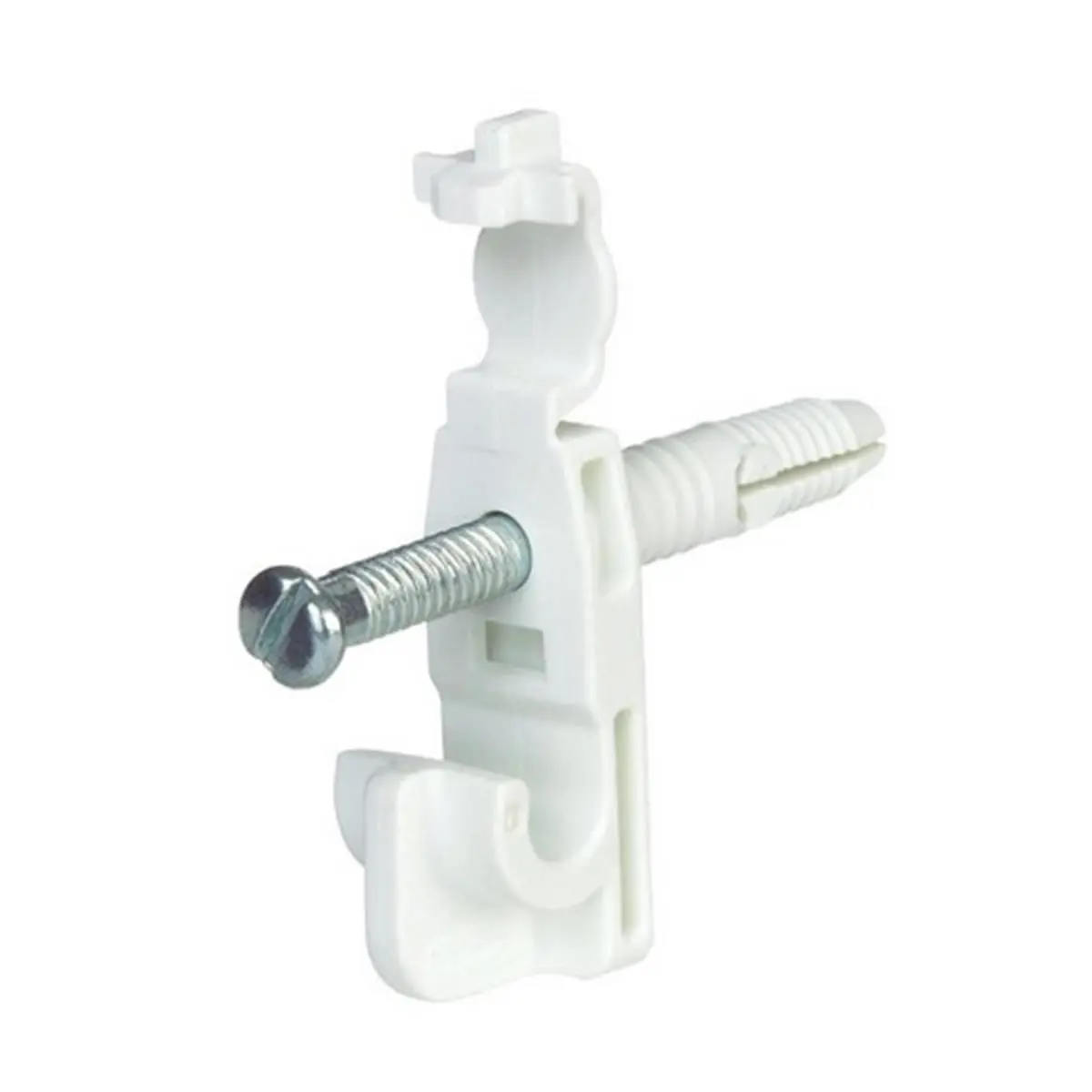 212 MAIN Rubbermaid 3D69-LW-WHT Fast Set Back Clip Drive Pin, Metal Fast Set Clip for Cycling Leisure & Outdoor Recreation Equipment