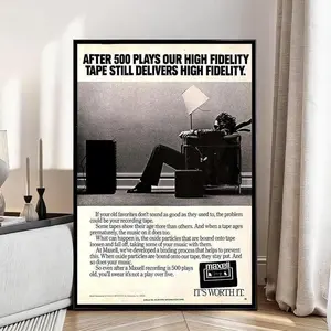 Maxell-Blown Away (Video 1981) Poster