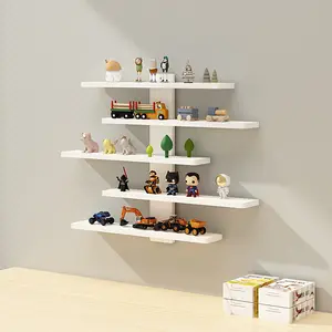 Blind Box Storage Rack, Multi-Layer Wall-Mounted Display Shelf, Bedroom Toy Organizer, Handmade Figure Showcase, Room Decor, 1 Piece