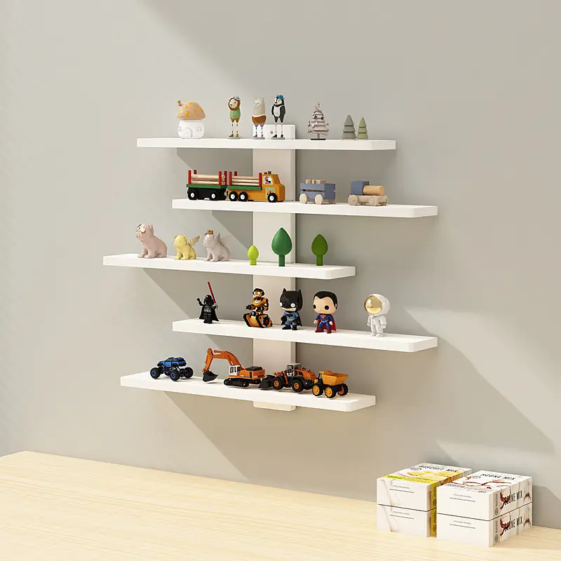 Blind Box Storage Rack, Multi-Layer Wall-Mounted Display Shelf, Bedroom Toy Organizer, Handmade Figure Showcase, Room Decor, Space Saving Design, 1 Piece