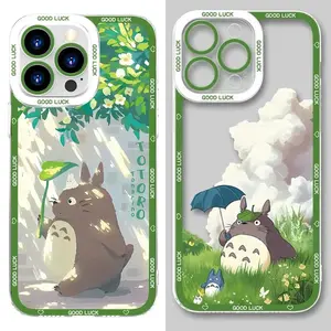 Multiple Cartoon T-Totoros Classic Patterns Shockproof Phone Case for iPhone 17 Air 16 15 14 13 12 11 Pro Max Plus, Perfect as Holiday Gifts & Fashion Accessories