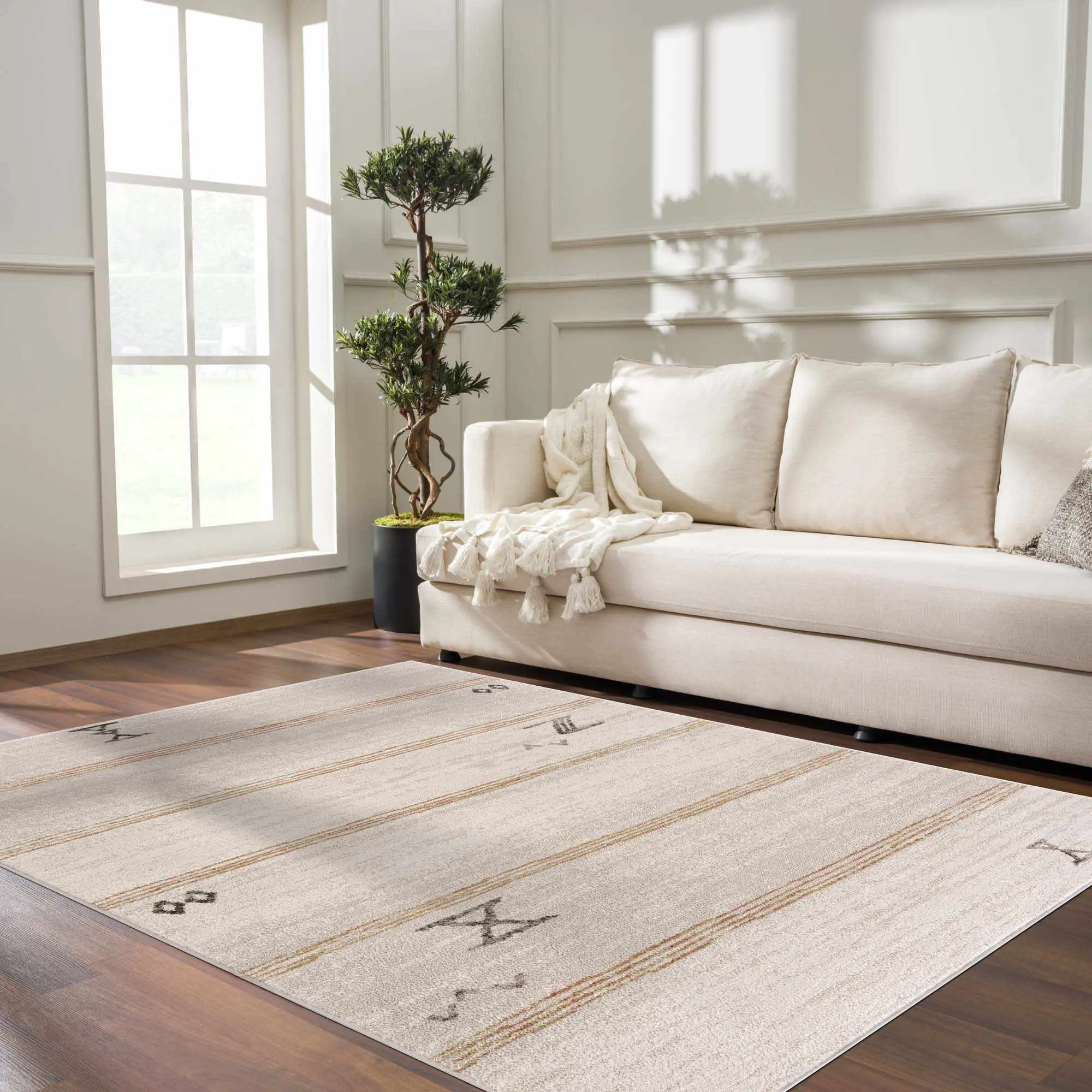 Deja Cream & Gold Casual Home Decor Area Rug - Clearance, Casual Rug, Home Decor Rugs Deja Cream & Gold Casual Home Decor Area Rug - Clearance, Casual Rug, Home Decor Rugs