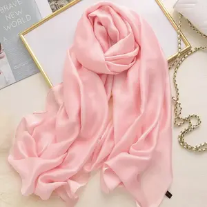 Jaipur Silk-Emulation Satin Large Scarf