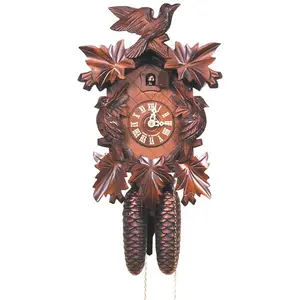 Alexander Taron 632-8 Engstler Cuckoo Clock Carved with 8-Day weight driven movement