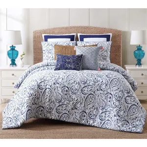 Oceanfront Resort Indienne Paisley Full/Queen Comforter Set
