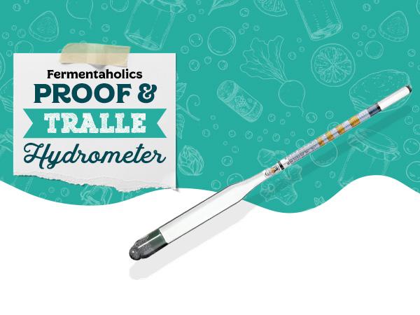 Proof and Tralle Hydrometer