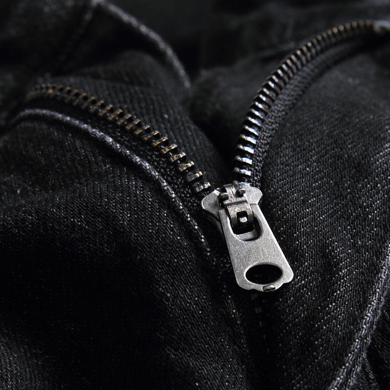 MXCVYCC Men's Black Ripped Jeans Slim fit Jeans For Men Distressed Straight Leg Men Jeans Regular fit Fashion jeans Designer Denim Pants Fathersdaygift thanksgiving outfits birthday outfits jeans for men