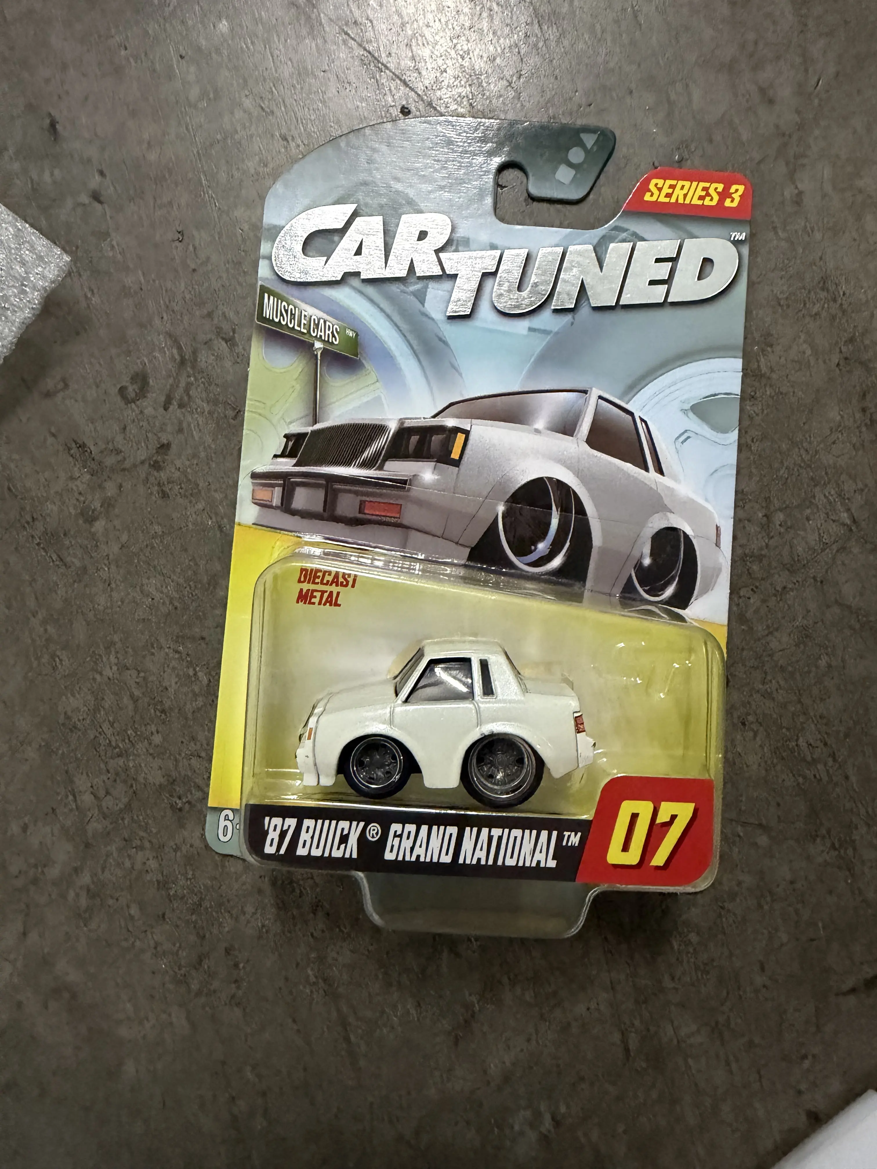 Car Tuned Series 3 White 87 Grand National