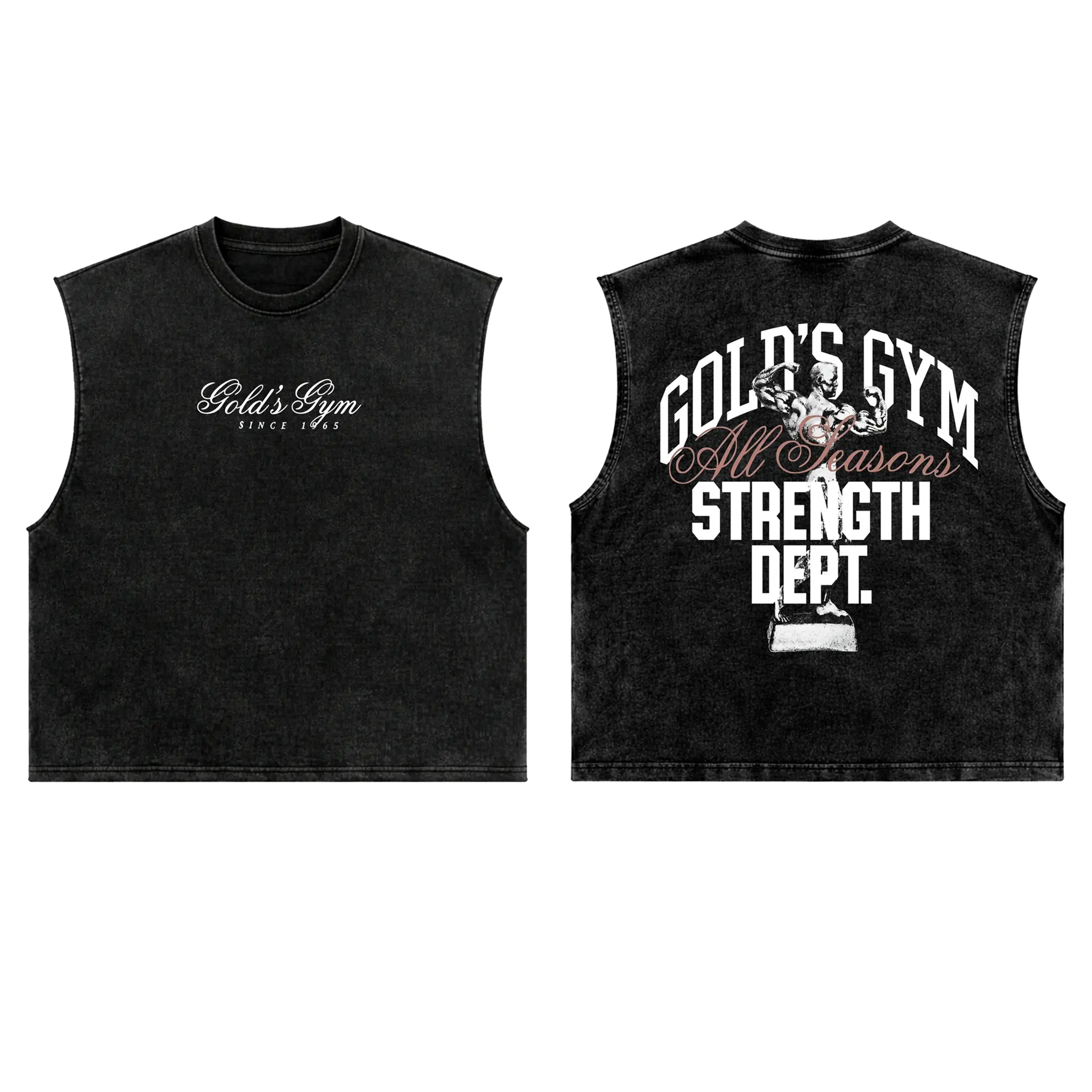 Strength Dept Gold's Gym Tank, Workout Tank, Men's Sport Outfit, Gym Men's Top, Training Tank, Gym Apparel, Gym Workout Men