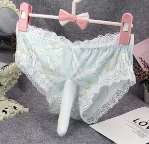 Cute Cartoon Lace Panties with Fun Design | Soft Kawaii Style Underwear