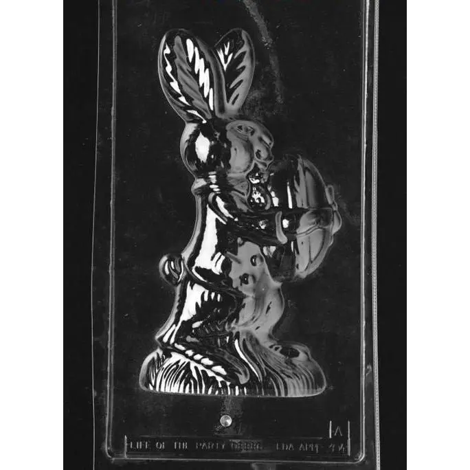 Extra-Large Easter Bunny with Egg Chocolate Mold – Bunny Candy Mold