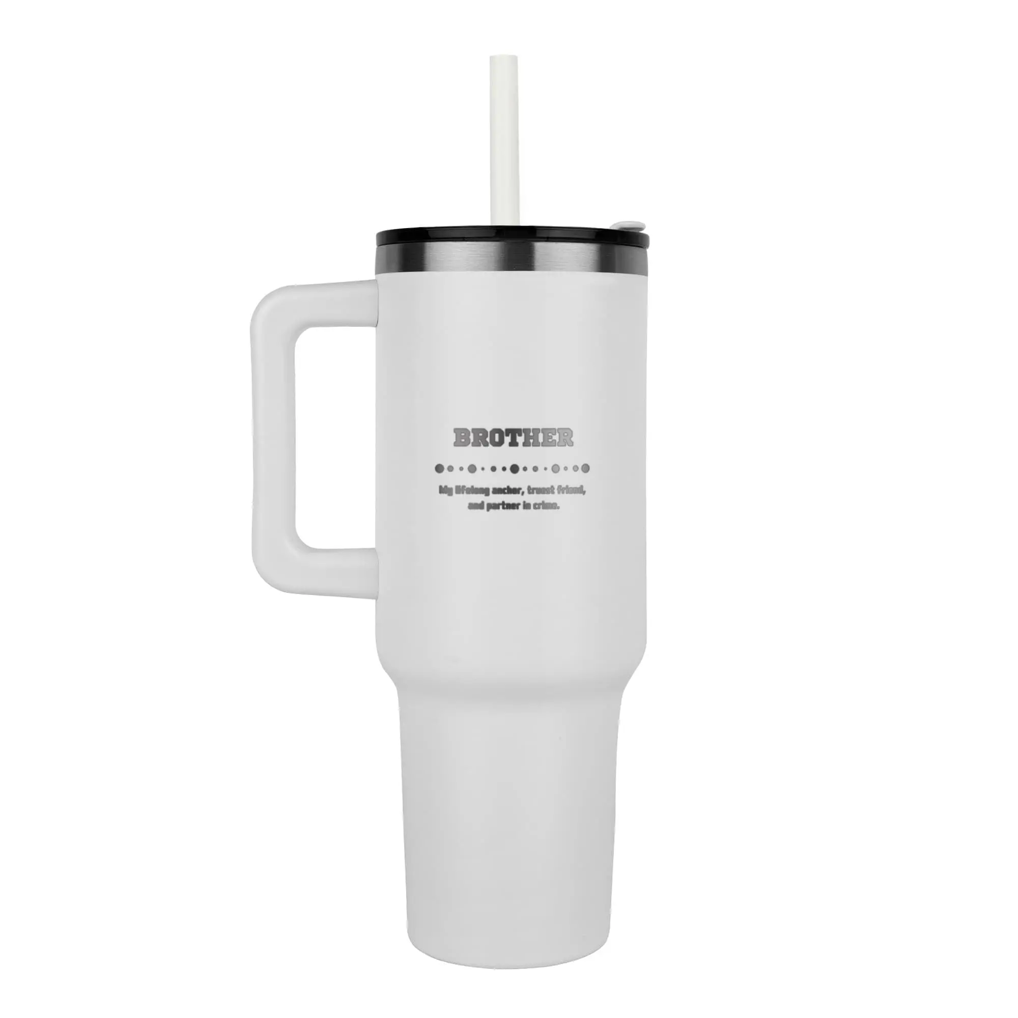 Brother - Pinnacle 40 oz Laser Engraved Tumbler