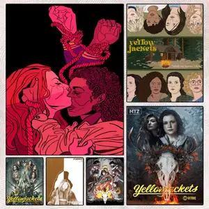 Movie Yellowjackets Poster Gift with prints Home bedroom living room decoration promotion and display suitable for bedroom bar parlor home decor gift fade-Resistant, Non-sticky, vibrant Wall print poster