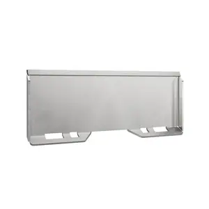46" x 18.5" Heavy-Duty Tractor Mount Plate – Q235 Steel, Available in 3/8-Inch or 1/2-Inch Thickness, Unpainted Blank Canvas for Custom Implements