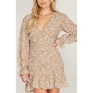 Seline Floral Printed Dress