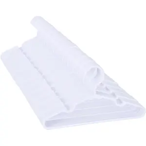 120 Pack White Kids Hangers 11.6 Inch - Baby Clothes Hangers for Toddler & Child, Children's Hangers for Closet, Pants,, Skirts (Non-Slip,-Saving)