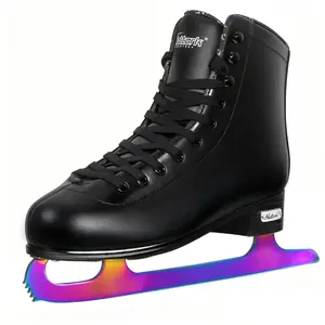 Nattork Ice Skates for Adults - Black