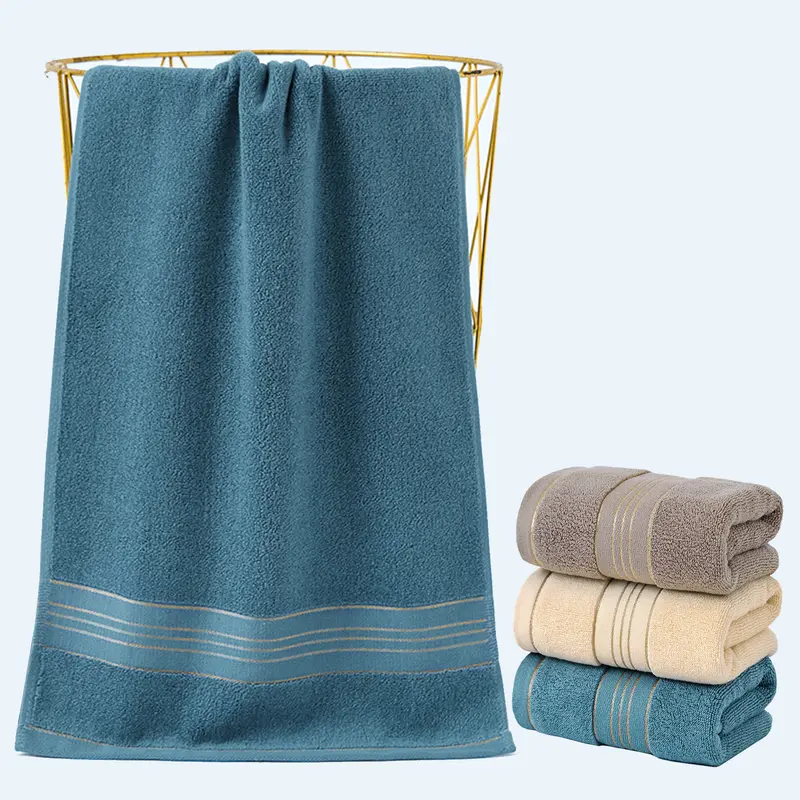 100% All Natural Cotton Absorbent Hand Towel Set (13x30 in) - Minimalist Contemporary Bathroom Towels, Soft, Skin-Friendly, Breathable, Machine Washable, Mold-Resistant, Fade-Proof, Lint-Free, for Bathroom Spa, Face Spa, Commercial Settings, Compresses