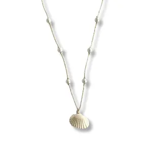 Clam Shell String Neclace