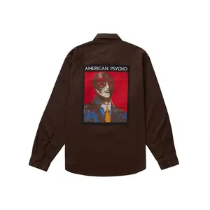 Supreme American Psycho Work Shirt Brown (men) by StockX