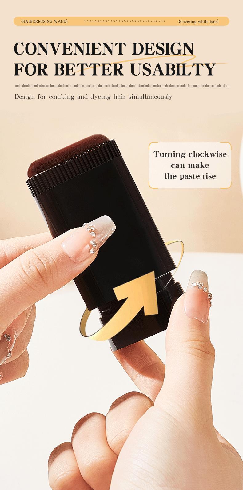 Bosuya Ultimate Hair Dye Comb 20ml Disposable Pen Waterproof Sweatproof Easy Application Fast Color Replenishment Long-lasting NonFading Ideal for Blonde Highlights Haircare Natural 01#Black Black Friday Exclusive Gentle