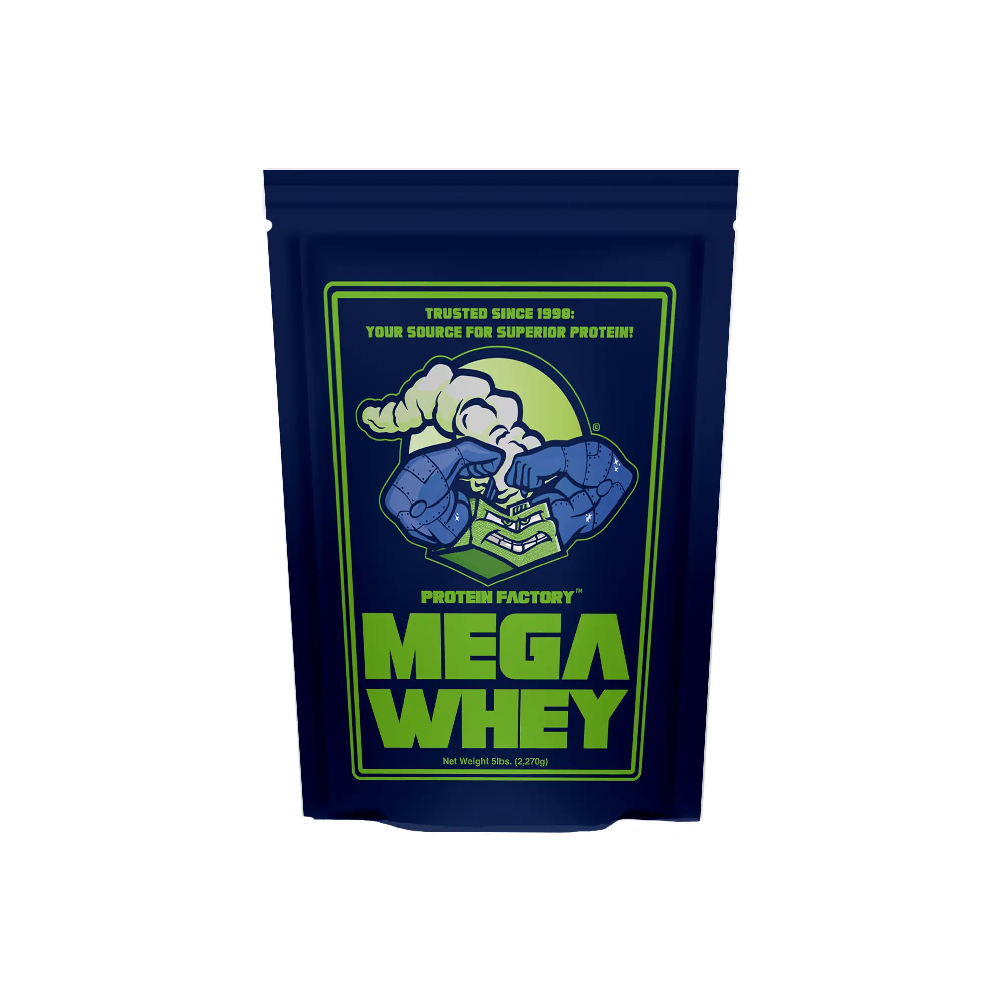 Protein Factory Mega Whey Protein 5 lbs Plain 24g Protein Per Serving No Soy No Sugar Added 70 Servings Us Made In Wisconsin