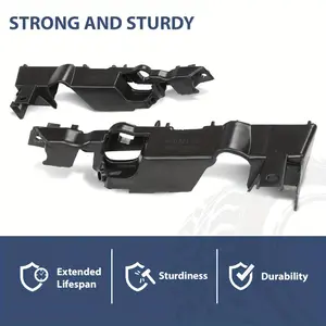 Fit For Audi For A6 For S6 2012-2018 Front Bumper Bracket Pair Driver & Passenger Side
