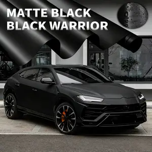 Matte Car Wrap Film, High-Quality Pet and Vinyl Material, Bubble-Free Installation, Suitable for Cars and Motorcycles
