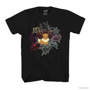 Pokémon Mono Eeveeloutions Eevee T-Shirt
