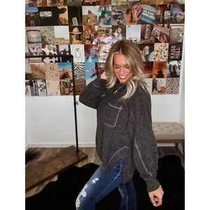 The Vintage Girl Top- Black