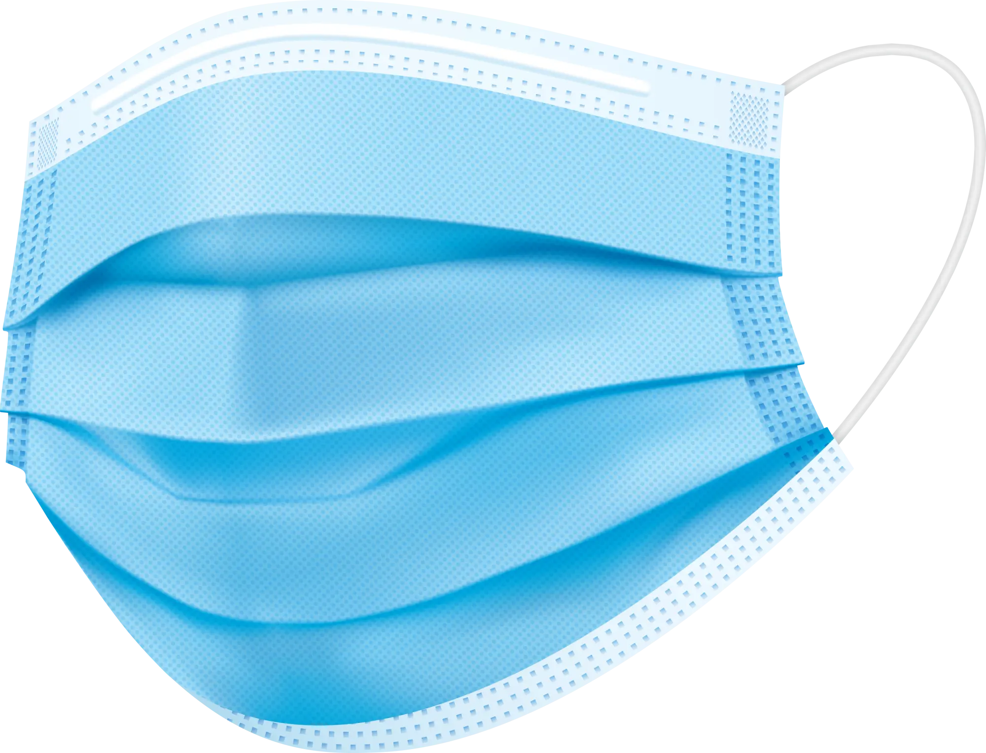Ironwear Ear Loops Disposable 3 Layer Face Mask 50 Pack