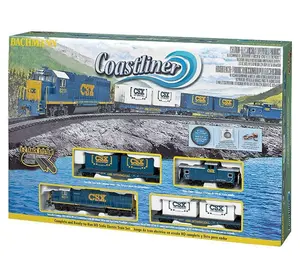 Bachmann Trains - Coastliner Ready To Run Electric Train Set - HO Scale