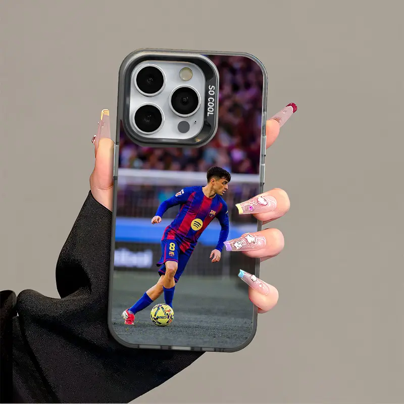 Pedri IPhone 17 Promax Phone Case Anti Drop Protective Case Suitable For iphone 16 15 14 13 SAMSUNG S25 24 23 22 ULTRA Acrylic Football Phone Case