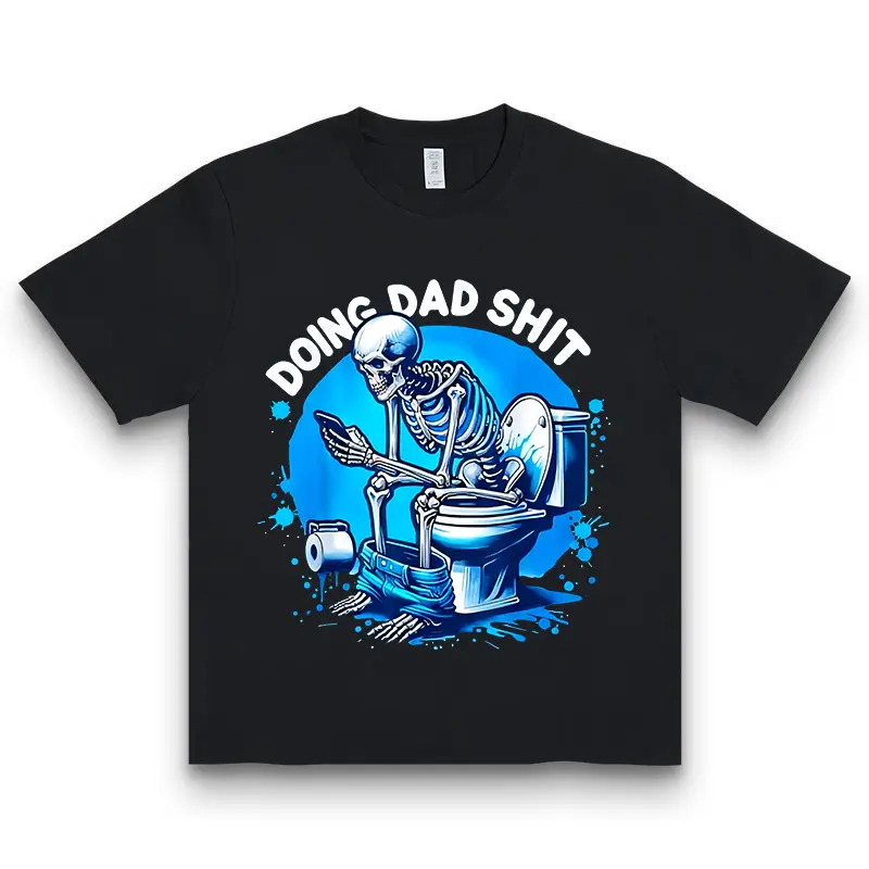 Do Dad Shit Dad Jokes Steel Frame Snowmobile Dad Funny Dad Father'S Day T-Shirt