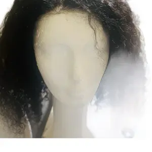 Black Curly Natural Wig 16 Inch Density 250 for Everyday Wear & Stylish Looks